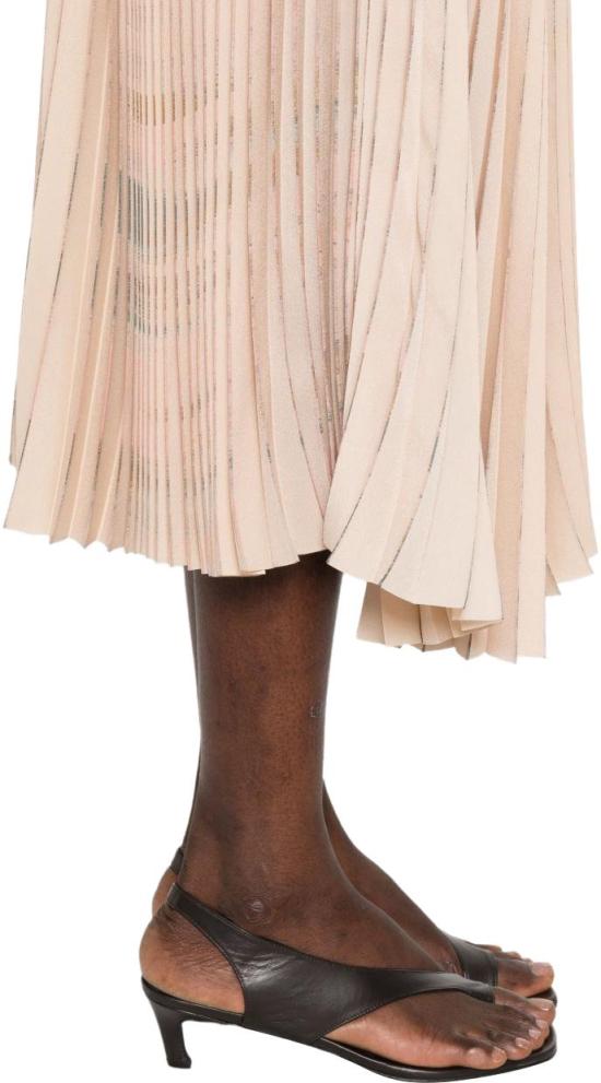 26SS 파비아나 필리피 미디 스커트 GND276F842M168VR1 BEIGE - FABIANA FILIPPI