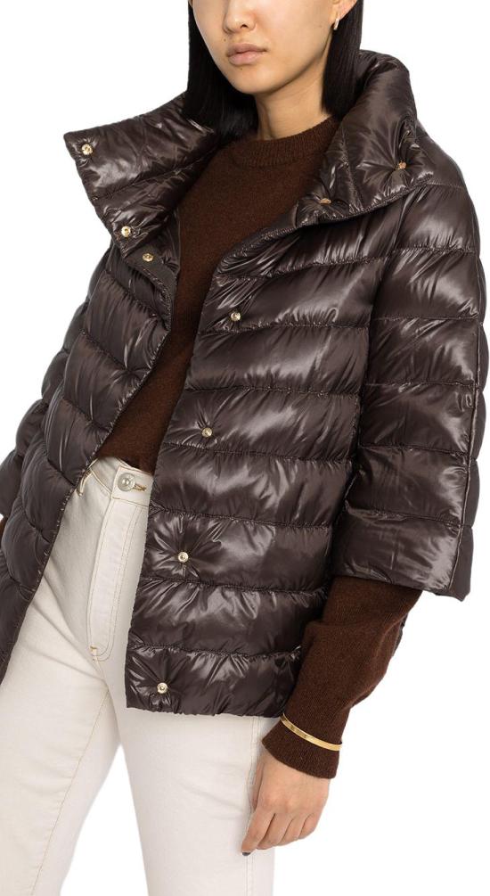 26FW 에르노 아민타 케이프 PI0043DIC12017Z8800 BROWN - HERNO