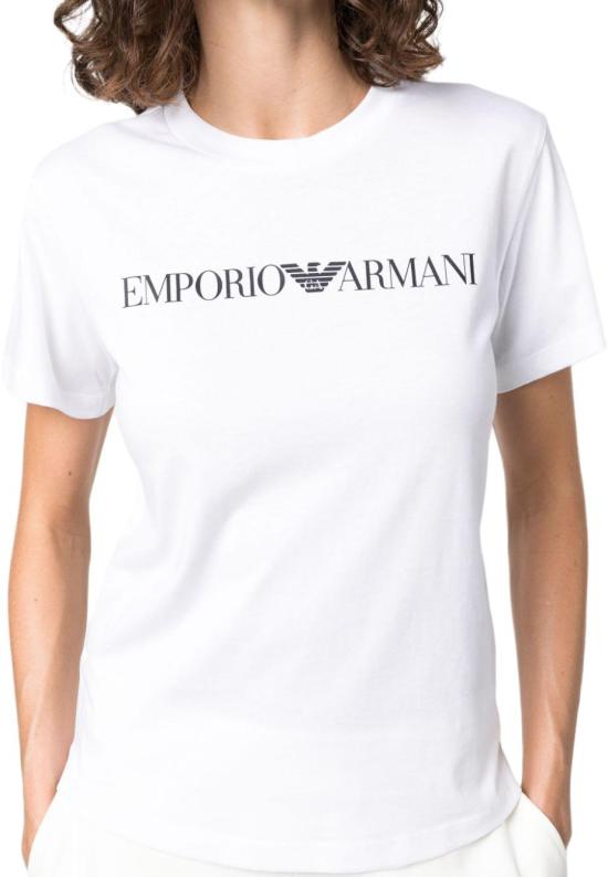 26SS 엠포리오 아르마니 반팔 티셔츠 8N2T9C2J53ZF109 WHITE - EMPORIO ARMANI