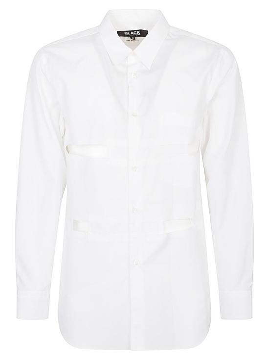 25SS 꼼데가르송 긴팔 셔츠 1OB0140521 WHITE