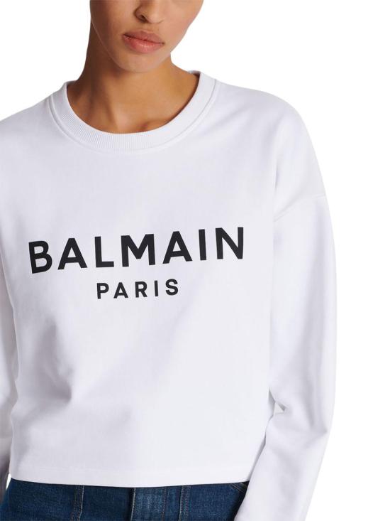  발망 스웨터 CF1JO065BB02GAB WHITE - BALMAIN