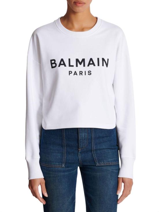  발망 스웨터 CF1JO065BB02GAB WHITE - BALMAIN