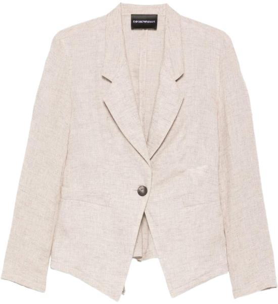 26SS 엠포리오 아르마니 수트 자켓 EW003980TE10381O1004 BEIGE