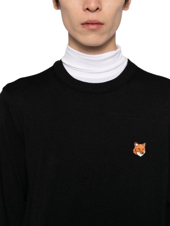 25FW 메종키츠네 스웨터 3700794692913 BLACK - MAISON KITSUNE