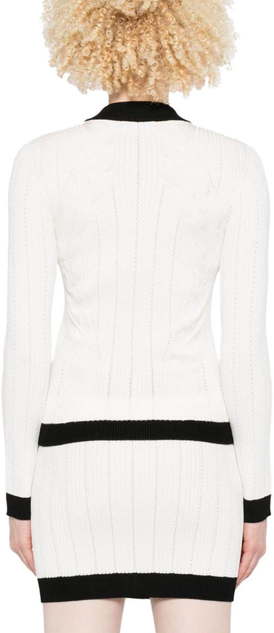25FW 발망 가디건 FF1KL191KI64GAB WHITE - BALMAIN