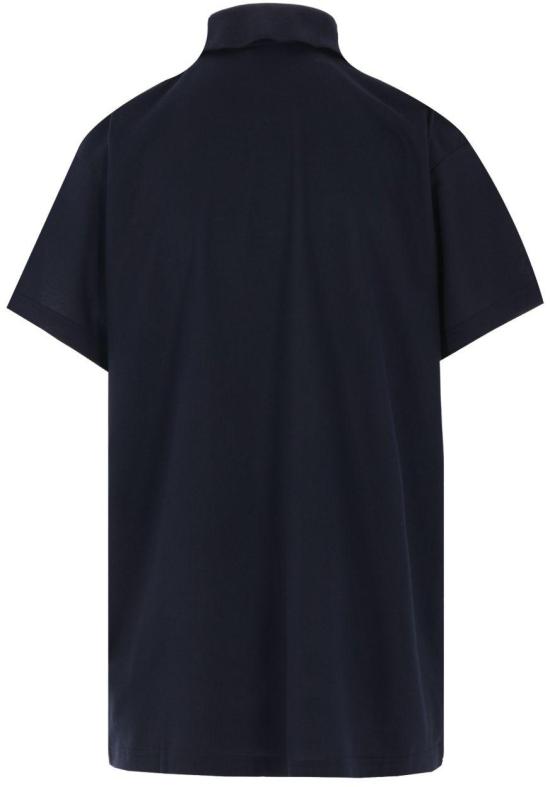 25SS 발렌시아가 코튼 폴로 티셔츠 813299TRVW48065 NAVY - BALENCIAGA