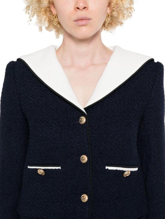 25FW 셀프 포트레이트 자켓 PF25034JBLUE NAVY - SELF PORTRAIT
