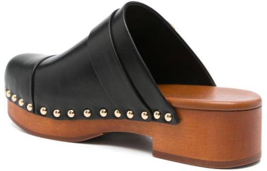 25FW 끌로에 뮬/슬리퍼 CH25A12ZLT001 BLACK - CHLOE