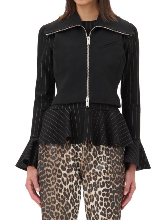 25SS 가니 베스트 W0189099 BLACK - GANNI