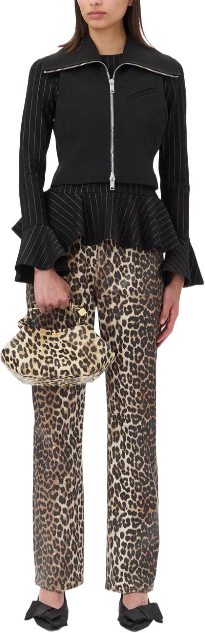 25SS 가니 베스트 W0189099 BLACK - GANNI