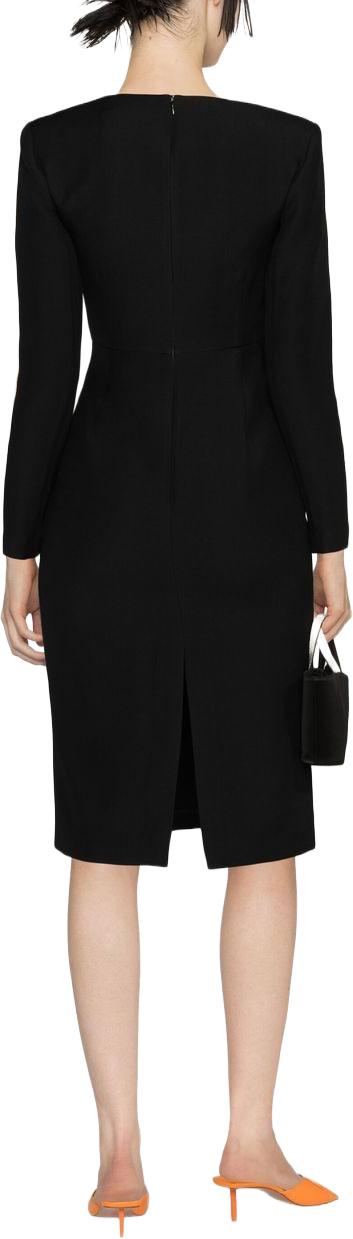  롤랑뮤레 미디 원피스 RMRS23035MBLACK - ROLAND MOURET