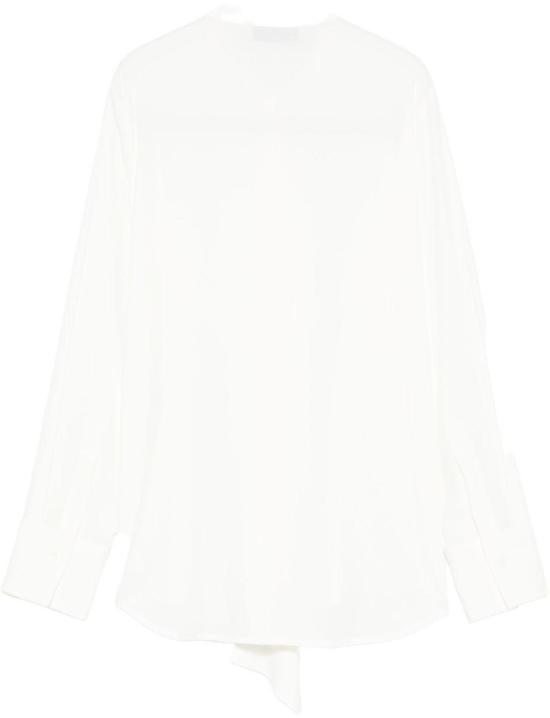 25FW 알베르토비아니 블라우스 MM823SE001511 WHITE - ALBERTO BIANI
