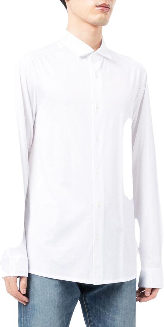 25FW 엠포리오 아르마니 긴팔 셔츠 8N1CG11JUVZ0100 WHITE - EMPORIO ARMANI