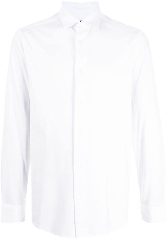 25FW 엠포리오 아르마니 긴팔 셔츠 8N1CG11JUVZ0100 WHITE