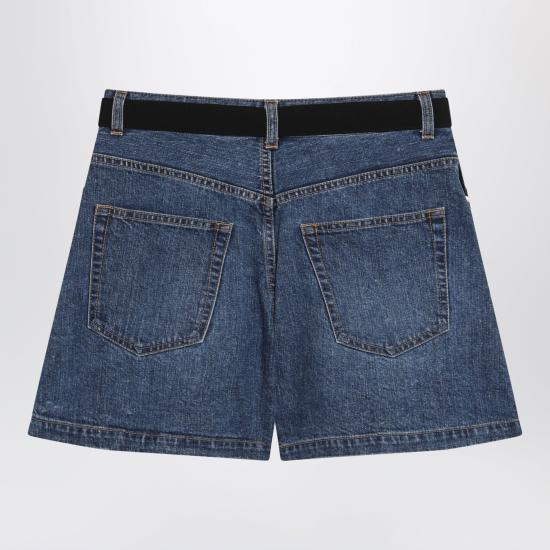 26SS 사카이 데님 숏팬츠 26 08435DE Black - SACAI