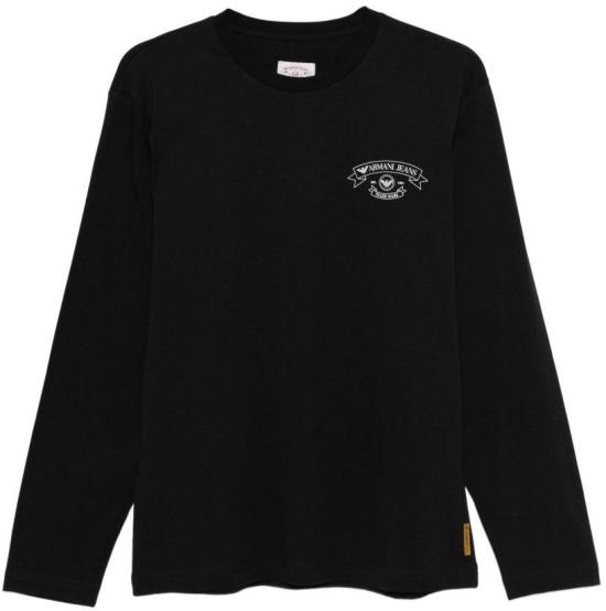 26SS 엠포리오 아르마니 긴팔 티셔츠 EM005927AF25885UC001 BLACK