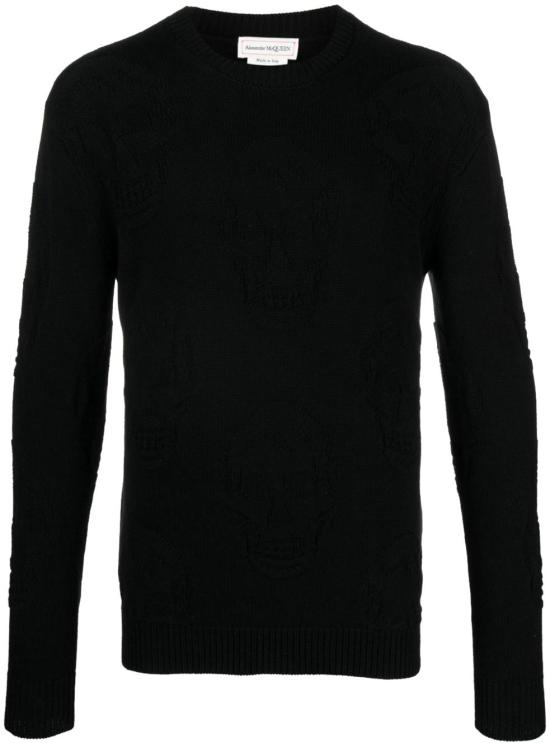  알렉산더 맥퀸 스웨터 775862Q1A711000 BLACK