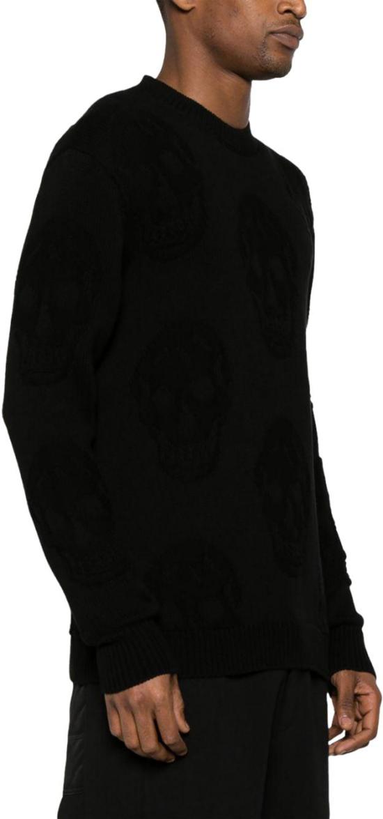  알렉산더 맥퀸 스웨터 775862Q1A711000 BLACK - ALEXANDER MCQUEEN