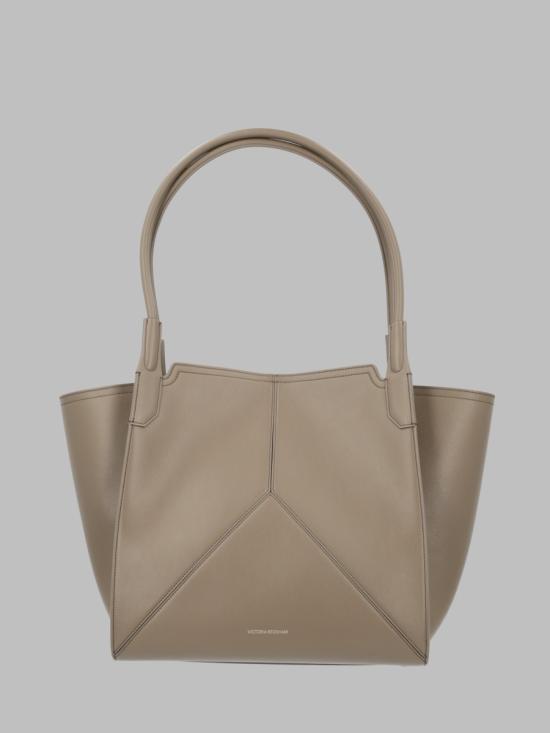26FW 빅토리아 베컴 숄더백 B325AAC006915A LIGHTKHAKI BROWN