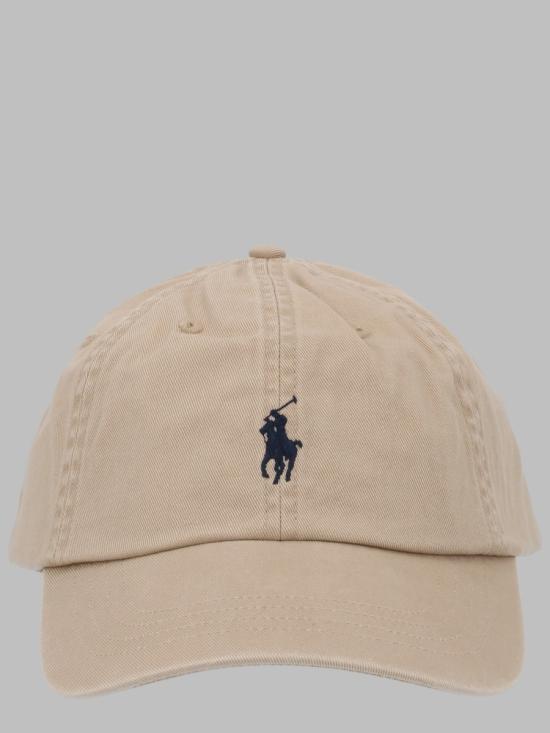 26FW 폴로 랄프로렌 포니 자수 치노 볼캡 211912843 023NUBUCK RELAYBLUE BEIGE