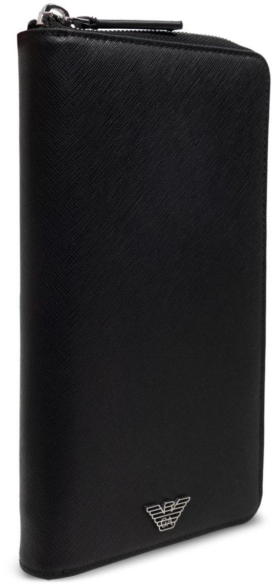 26SS 엠포리오 아르마니 남성지갑 EM000987AF13805UC001 BLACK - EMPORIO ARMANI