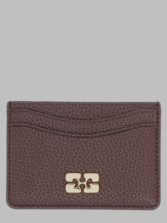 26FW 가니 카드지갑 A7276 979 BROWN