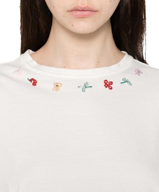 26SS 포르테포르테 반팔 티셔츠 14929BISMYTSHIRTCRYSTAL WHITE - FORTE FORTE