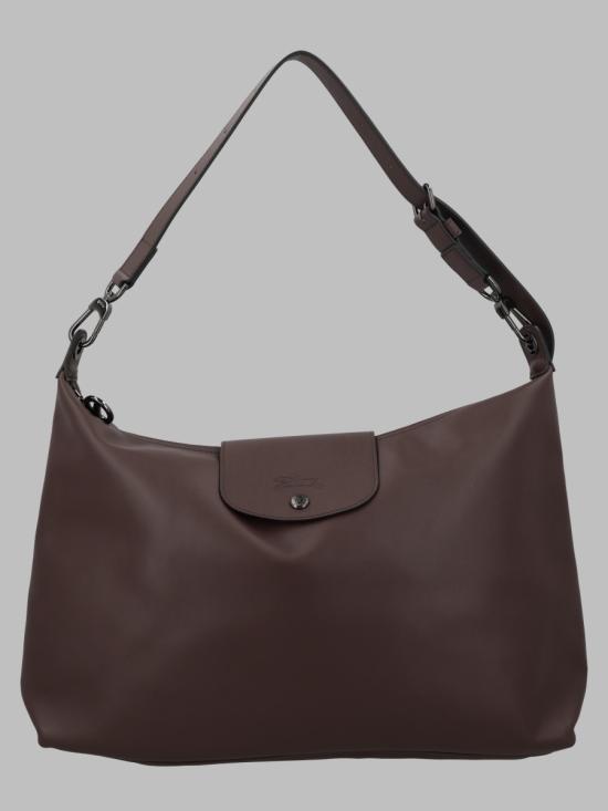 26FW 롱샴 숄더백 10371 987002 DARK BROWN