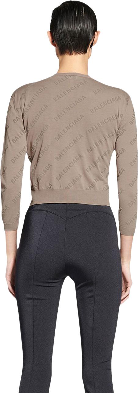  발렌시아가 스웨터 706303T32340966 BEIGE - BALENCIAGA