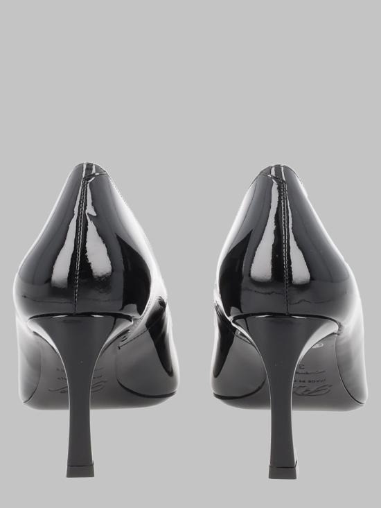 26FW 로저비비에 트럼펫 메탈 버클 펌프스 RVW40015280D1P B999 BLACK - ROGER VIVIER