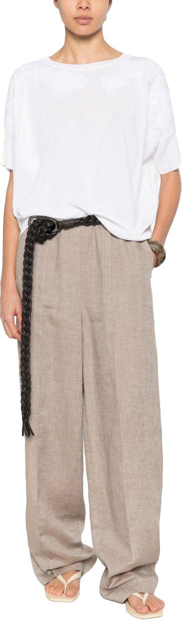 26SS 에르마노 피렌제 반팔 티셔츠 D48EM011EP2MF010 WHITE - ERMANNO FIRENZE