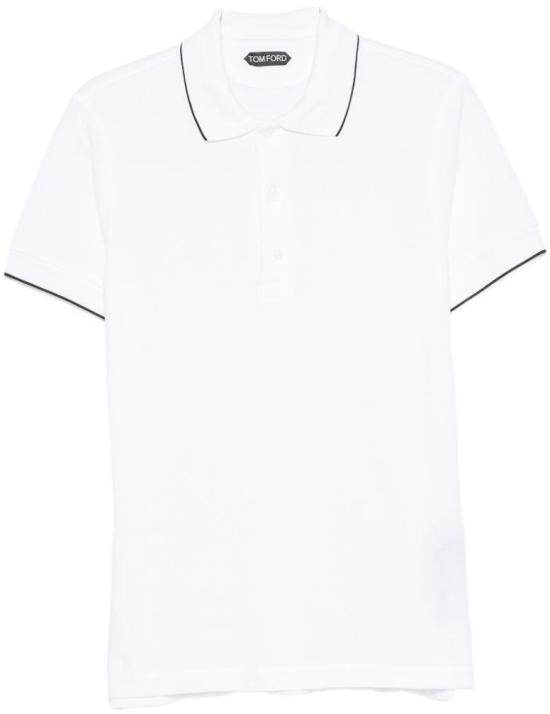26FW 톰포드 폴로 티셔츠 JPS019JMT015WNA WHITE