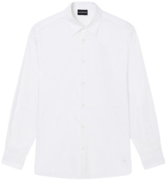 26SS 엠포리오 아르마니 긴팔 셔츠 EM005123AF23800U0002 WHITE