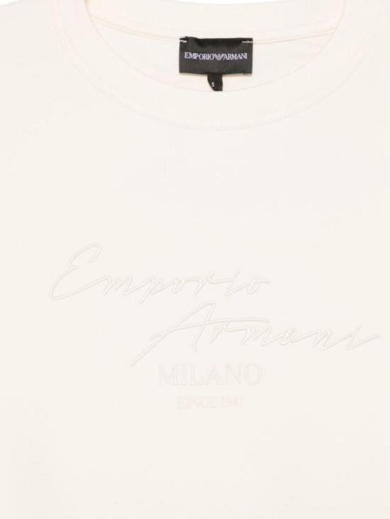 26SS 엠포리오 아르마니 스웨터 EW003183AF10002U1058 WHITE - EMPORIO ARMANI