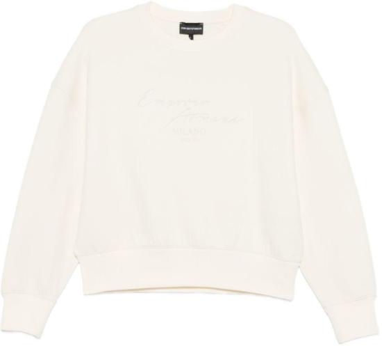26SS 엠포리오 아르마니 스웨터 EW003183AF10002U1058 WHITE
