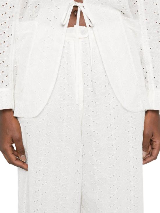 26SS 포르테포르테 팔라초 팬츠 14878MYPANTSCRYSTAL WHITE - FORTE FORTE