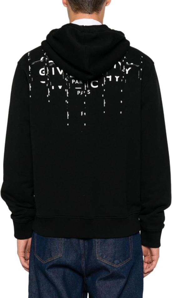 26FW 지방시 후드 티셔츠 10095744844062 BLACK - GIVENCHY