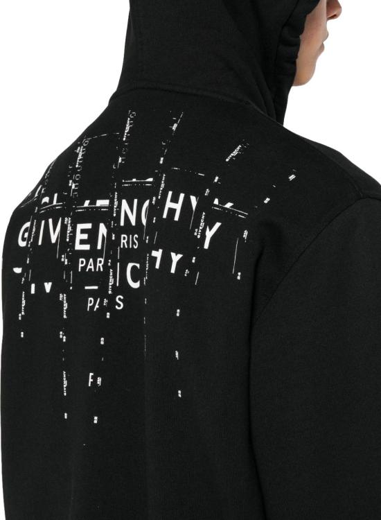 26FW 지방시 후드 티셔츠 10095744844062 BLACK - GIVENCHY