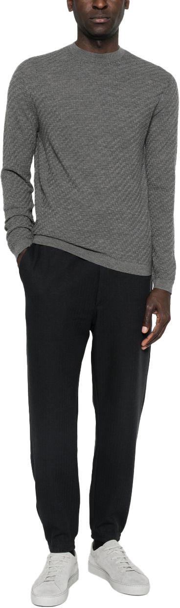 26SS 엠포리오 아르마니 스웨터 EM004742AF23757O8003 GREY - EMPORIO ARMANI