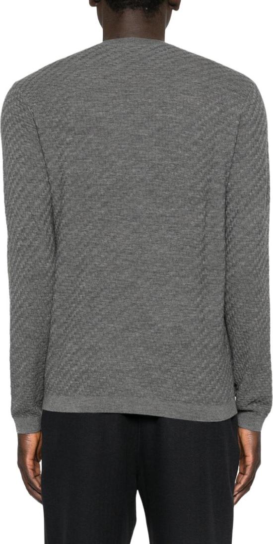 26SS 엠포리오 아르마니 스웨터 EM004742AF23757O8003 GREY - EMPORIO ARMANI