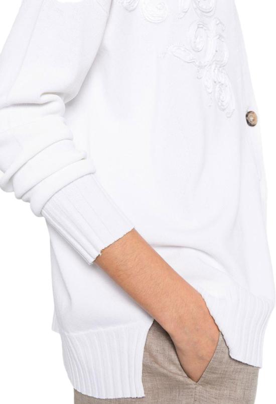 26SS 에르마노 피렌제 가디건 D48EN020EP2MF010 WHITE - ERMANNO FIRENZE