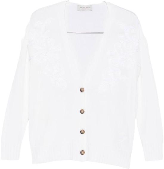 26SS 에르마노 피렌제 가디건 D48EN020EP2MF010 WHITE