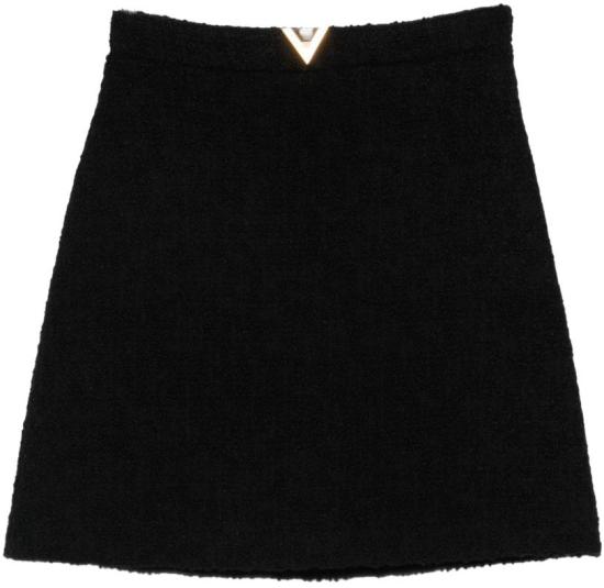 26SS 발렌티노 가라바니 숏 스커트 BRAEH09VM0NO BLACK