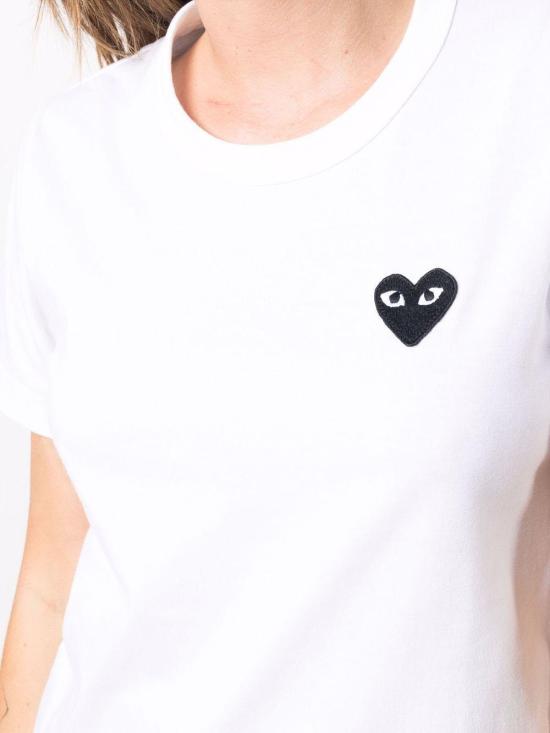 26SS 꼼데가르송 반팔 티셔츠 AXT1202 WHITE - COMME DES GARCONS