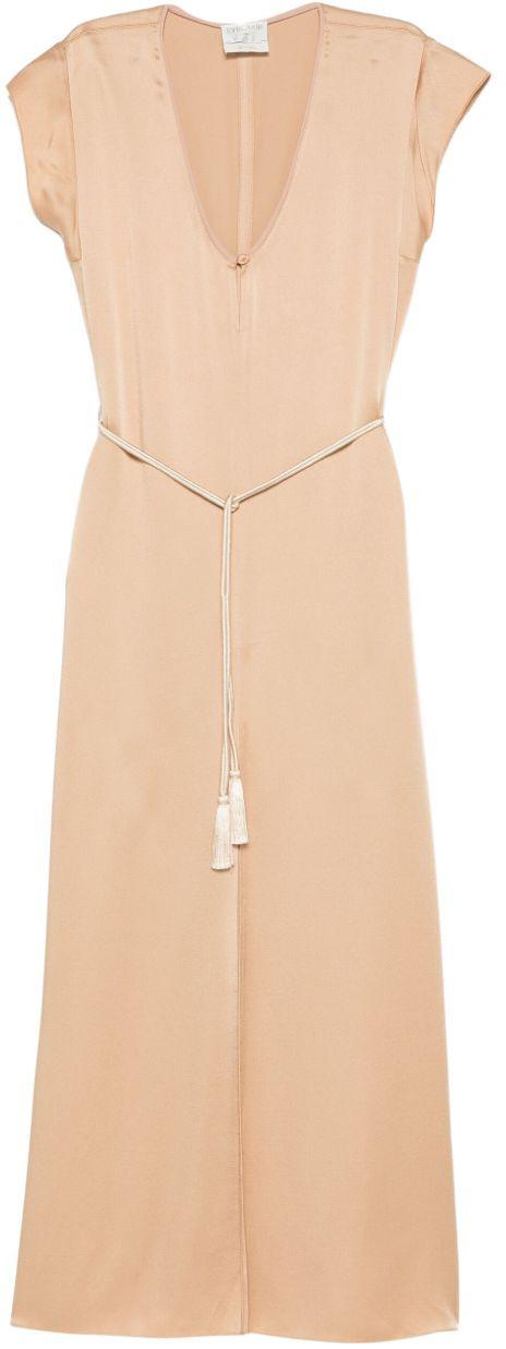 26SS 포르테포르테 롱 원피스 14554MYDRESSPAGLIERINO BEIGE