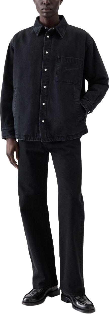 26FW 자크뮈스 라 슈미즈 불랑제 퍼프 오버긴팔 셔츠 OUM00115AD00019990 BLACK - JACQUEMUS