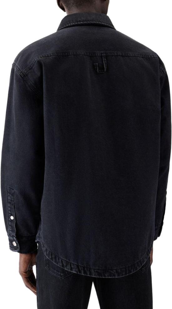 25FW 자크뮈스 라 슈미즈 불랑제 퍼프 오버셔츠 OUM00115AD00019990 BLACK - JACQUEMUS