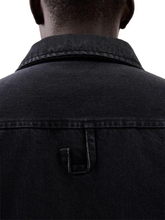 25FW 자크뮈스 라 슈미즈 불랑제 퍼프 오버셔츠 OUM00115AD00019990 BLACK - JACQUEMUS