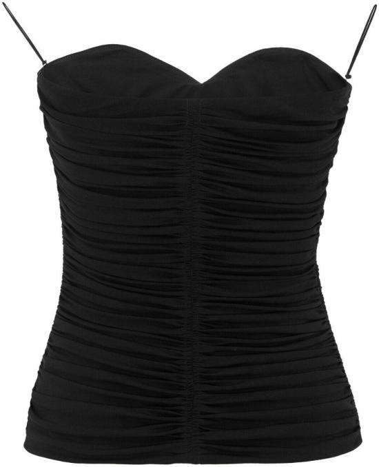  생로랑 민소매 티셔츠 753703Y5F631000 BLACK - SAINT LAURENT