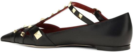 26FW 발렌티노 가라바니 플랫 슈즈 WS0PQ9JYW0NO BLACK - VALENTINO GARAVANI